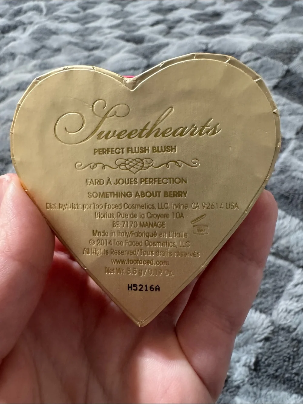 Too Faced Something About Berry Perfect Flush Blush
